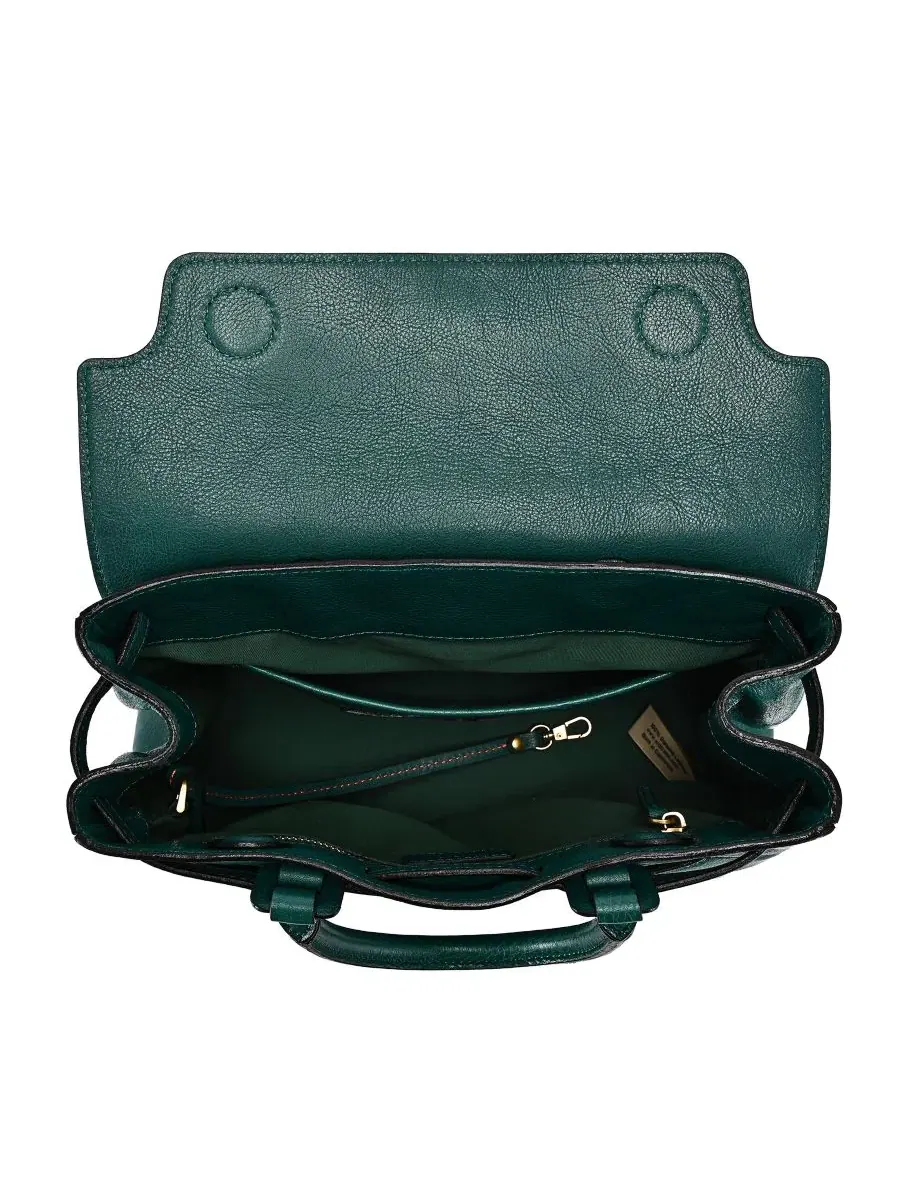 Сумка-шопер Wishbone Medium Satchel OLD TREND — изображение 4 из 7, зеленый