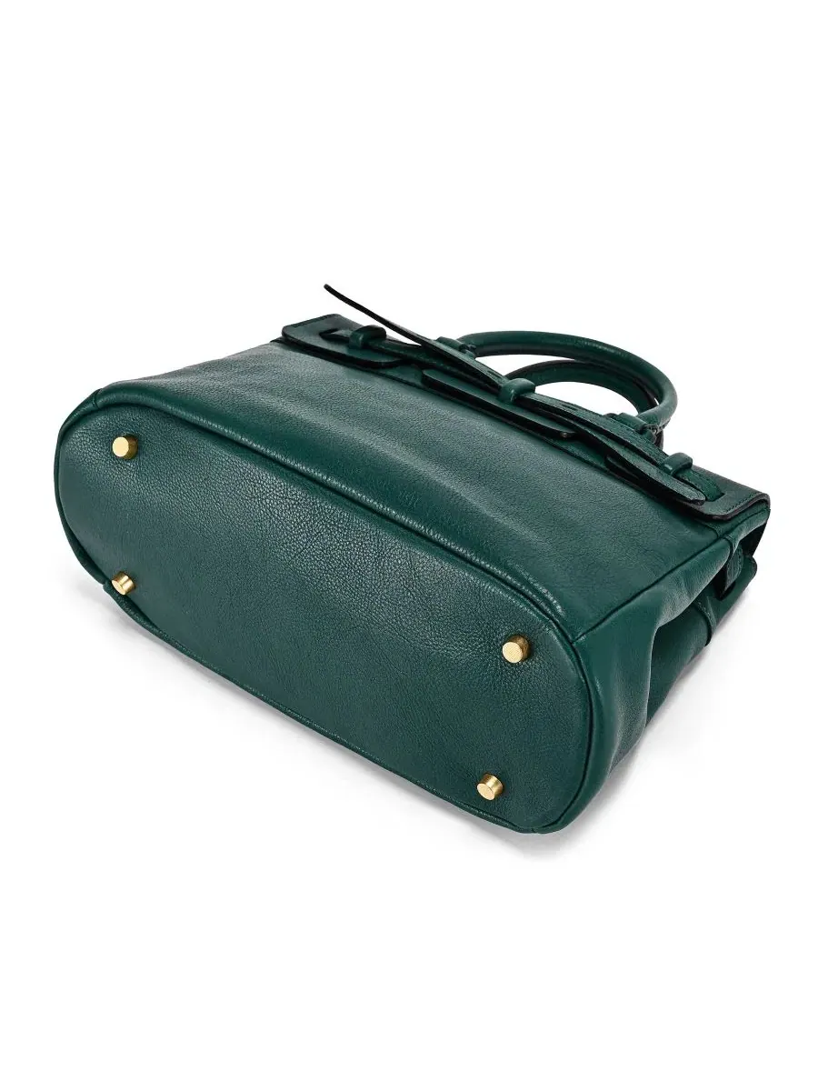 Сумка-шопер Wishbone Medium Satchel OLD TREND — изображение 5 из 7, зеленый