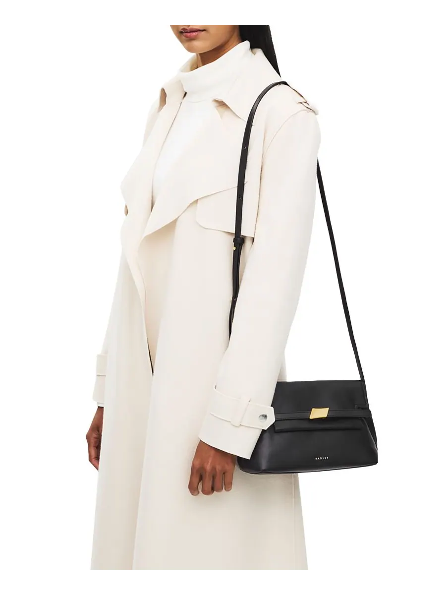 Маленькая сумка через плечо Christina с откидной крышкой Radley London — изображение 6 из 6, черный