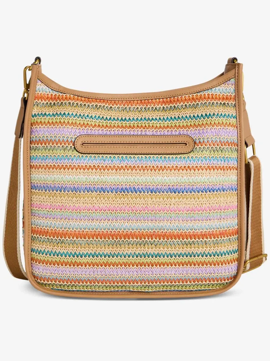 Классическая сумка через плечо Straw Dip Style & Co — изображение 3 из 7, мульти