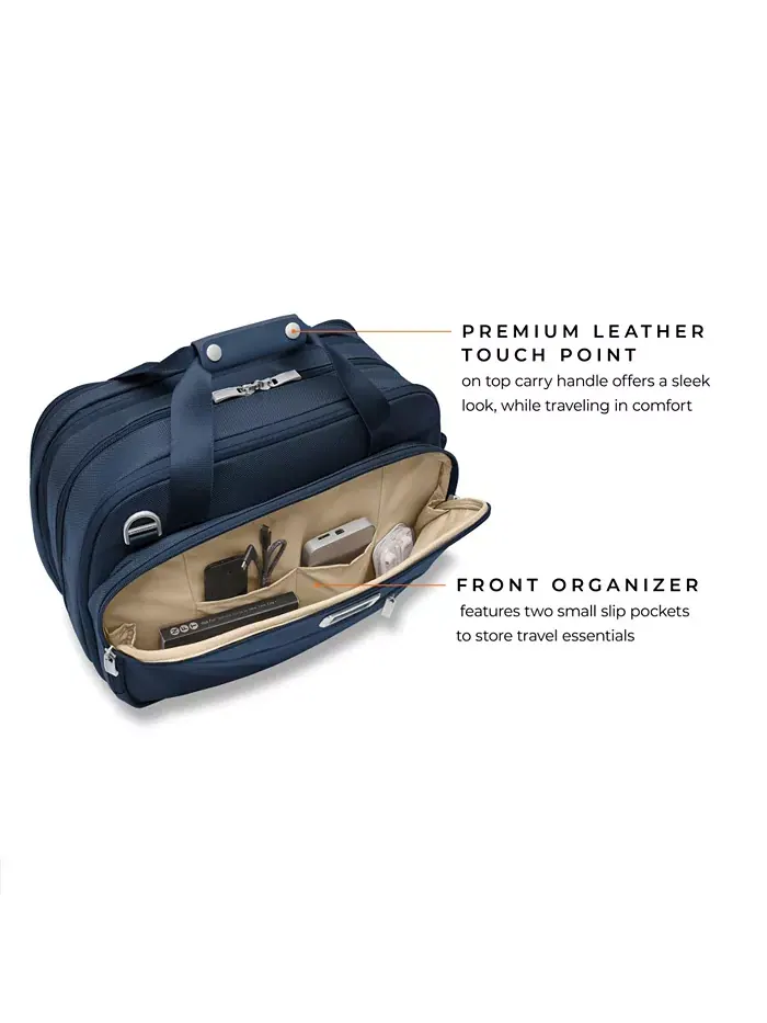 Сумка Baseline Expandable Cabin Bag Briggs & Riley — изображение 5 из 14, темно-синий