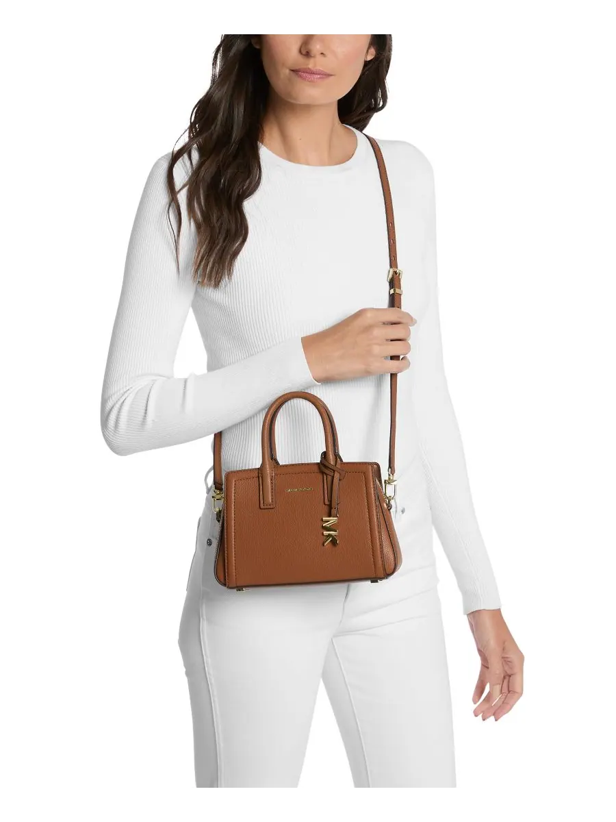 Сумка натуральная кожа Michael Kors Laila — изображение 3 из 3, коричневый