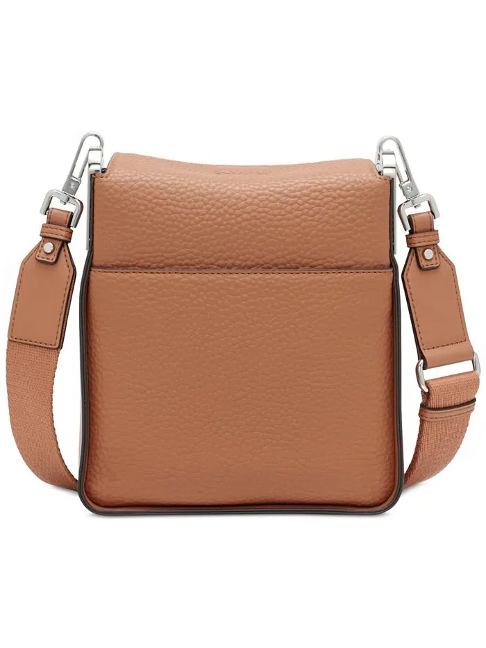 Коричневая сумка через плечо Calvin Klein Fay — изображение 3 из 6, карамель