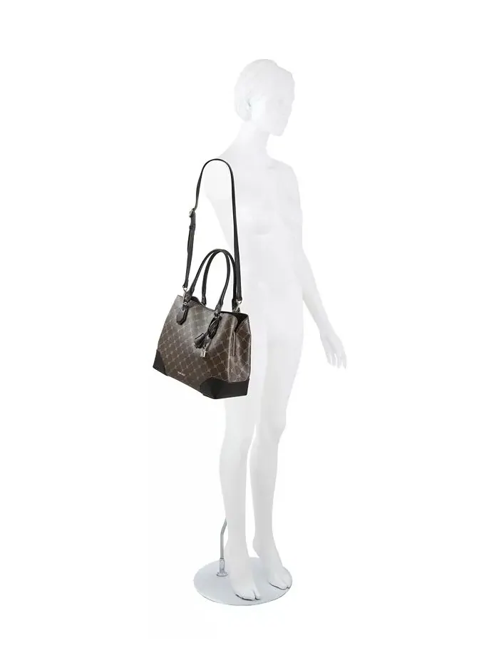 Сумка женская Nine West — изображение 4 из 9, коричневый/черный