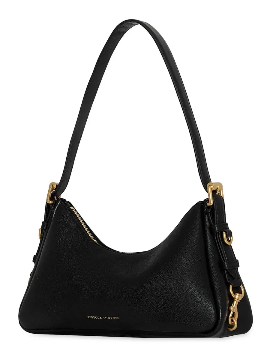 Сумка через плечо Mia Small Shoulder Bag Rebecca Minkoff — изображение 2 из 3, черный
