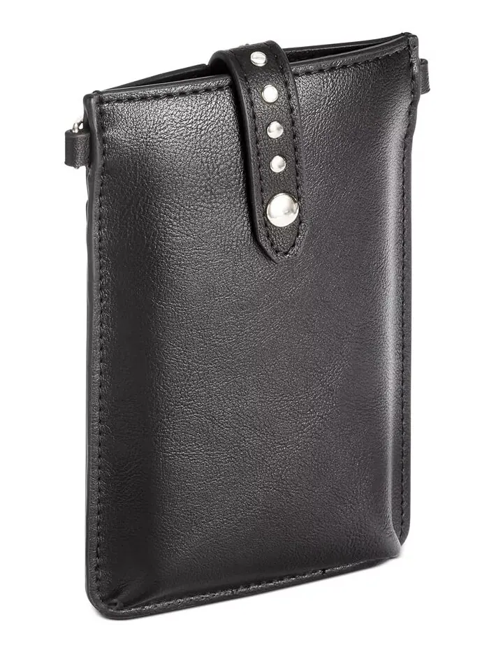 Чехол-кошелек Ashlii Phone Wristlet Crossbody I.N.C. International Concepts — изображение 5 из 5, черный/золотистый