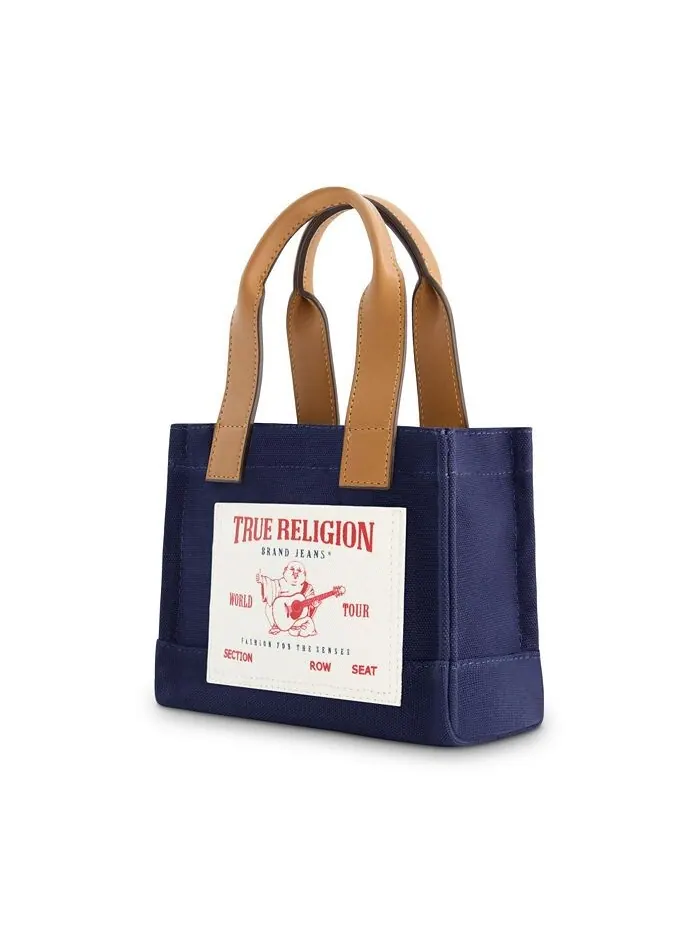 Женская мини-тоут True Religion — изображение 3 из 3, темно-синий