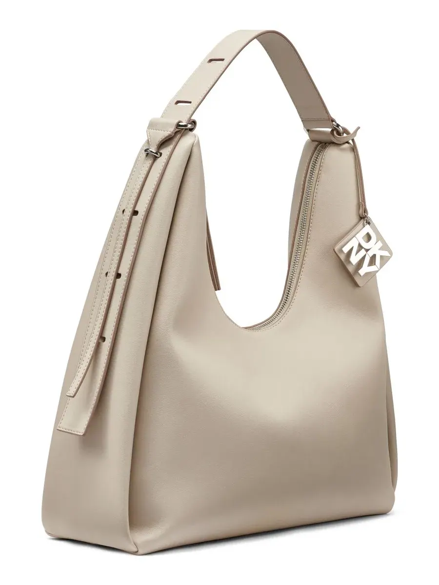 Большая сумка-хобо Elicia Dkny — изображение 3 из 4, коричневый