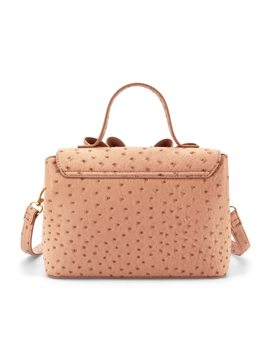 Сумка через плечо Lisette Bow Small Crossbody Handbag LIKE DREAMS — изображение 2 из 6, пудровый розовый