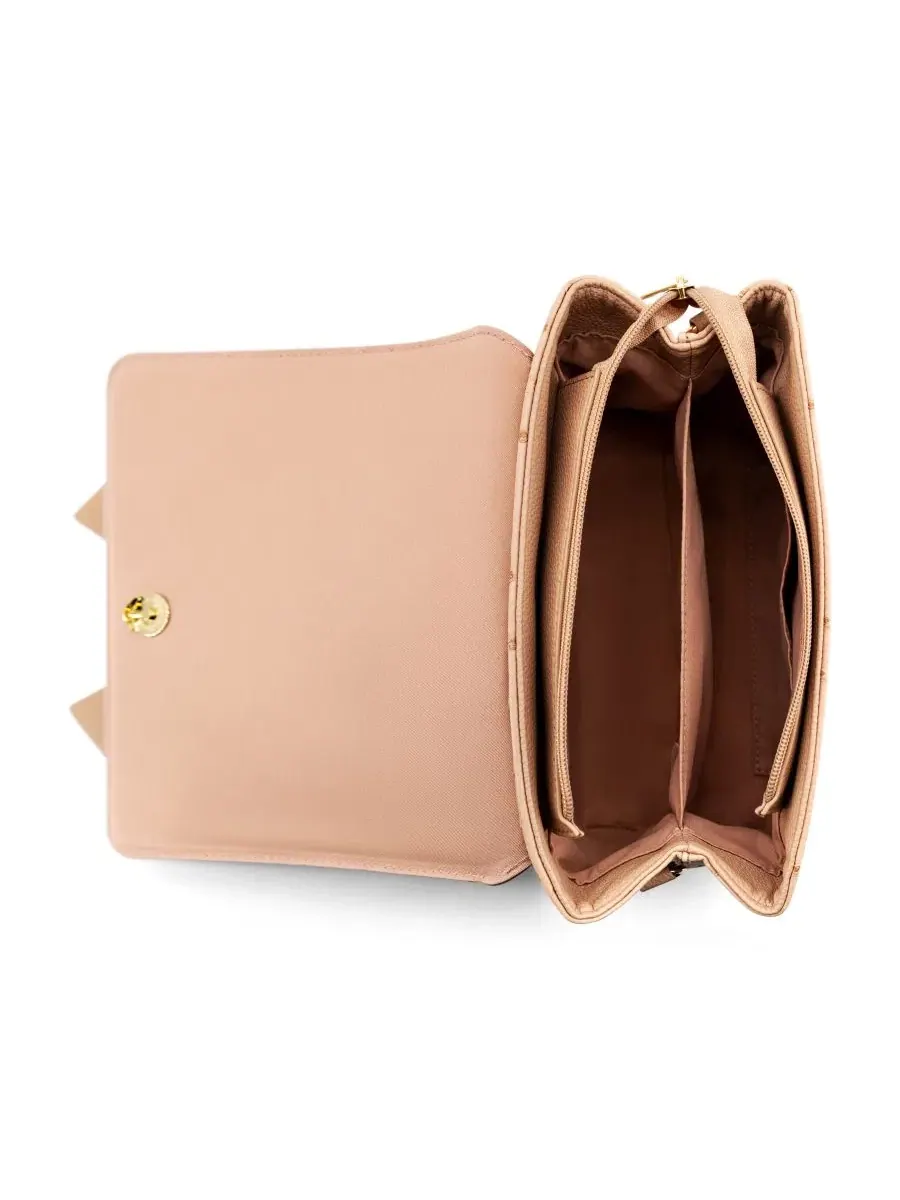Сумка через плечо Lisette Bow Small Crossbody Handbag LIKE DREAMS — изображение 4 из 6, пудровый розовый