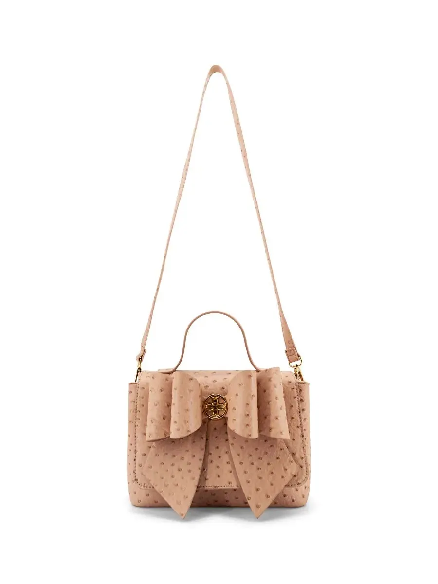 Сумка через плечо Lisette Bow Small Crossbody Handbag LIKE DREAMS — изображение 6 из 6, пудровый розовый