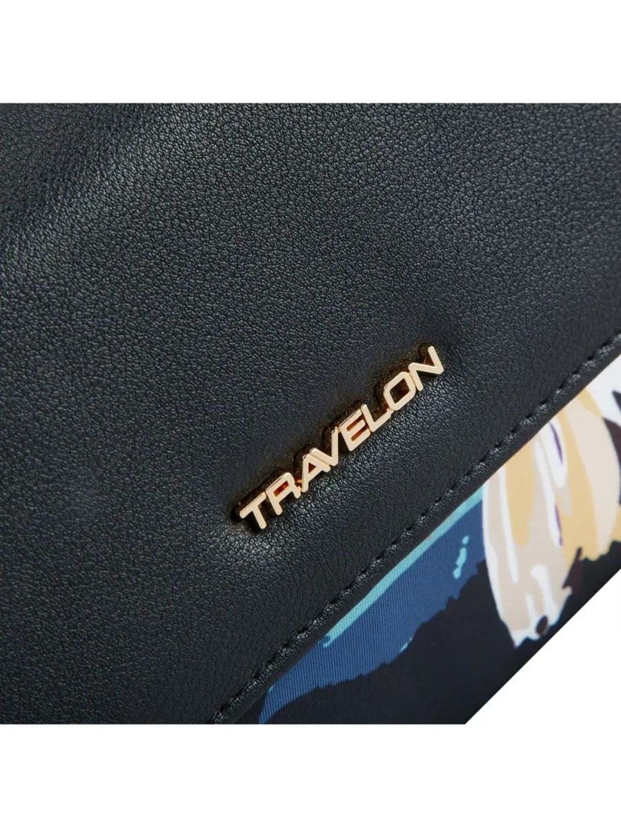 Противоугонная поясная сумка Addison Travelon — изображение 2 из 9, полуночный