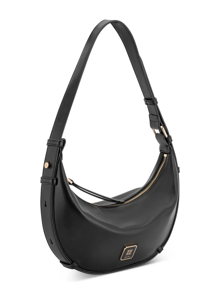 Сумка-хобо Laramie Covertible Crossbody Medium Nine West — изображение 3 из 5, черный