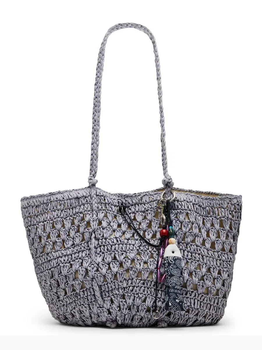 Большая большая сумка Tydes из рафии Steve Madden