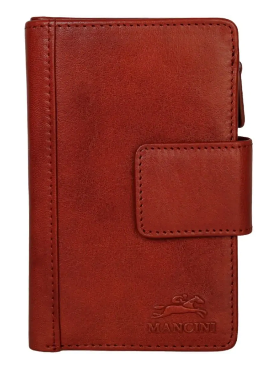 Кошелек Pelle D'oro RFID Secure Snap Trifold Wallet Mancini — изображение 1 из 6, верблюжий