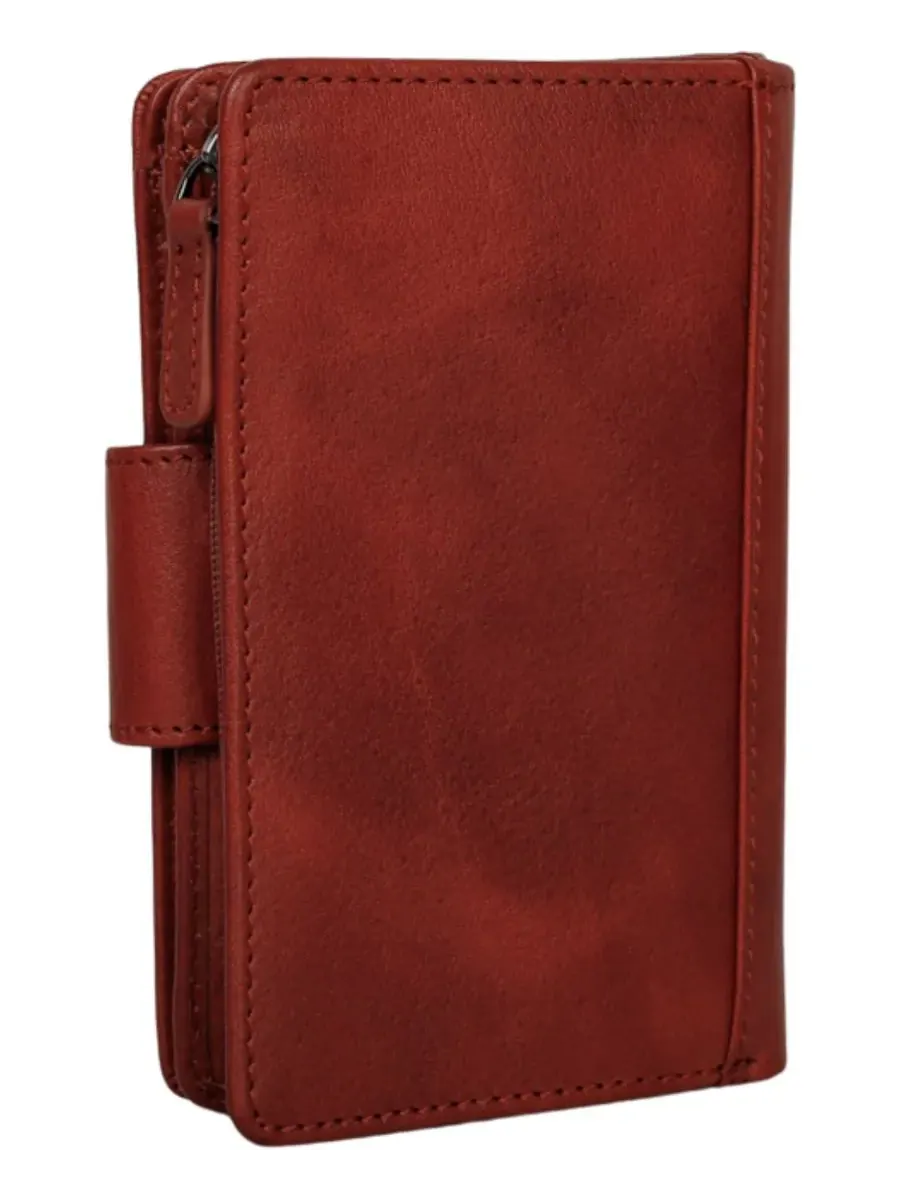 Кошелек Pelle D'oro RFID Secure Snap Trifold Wallet Mancini — изображение 2 из 6, верблюжий