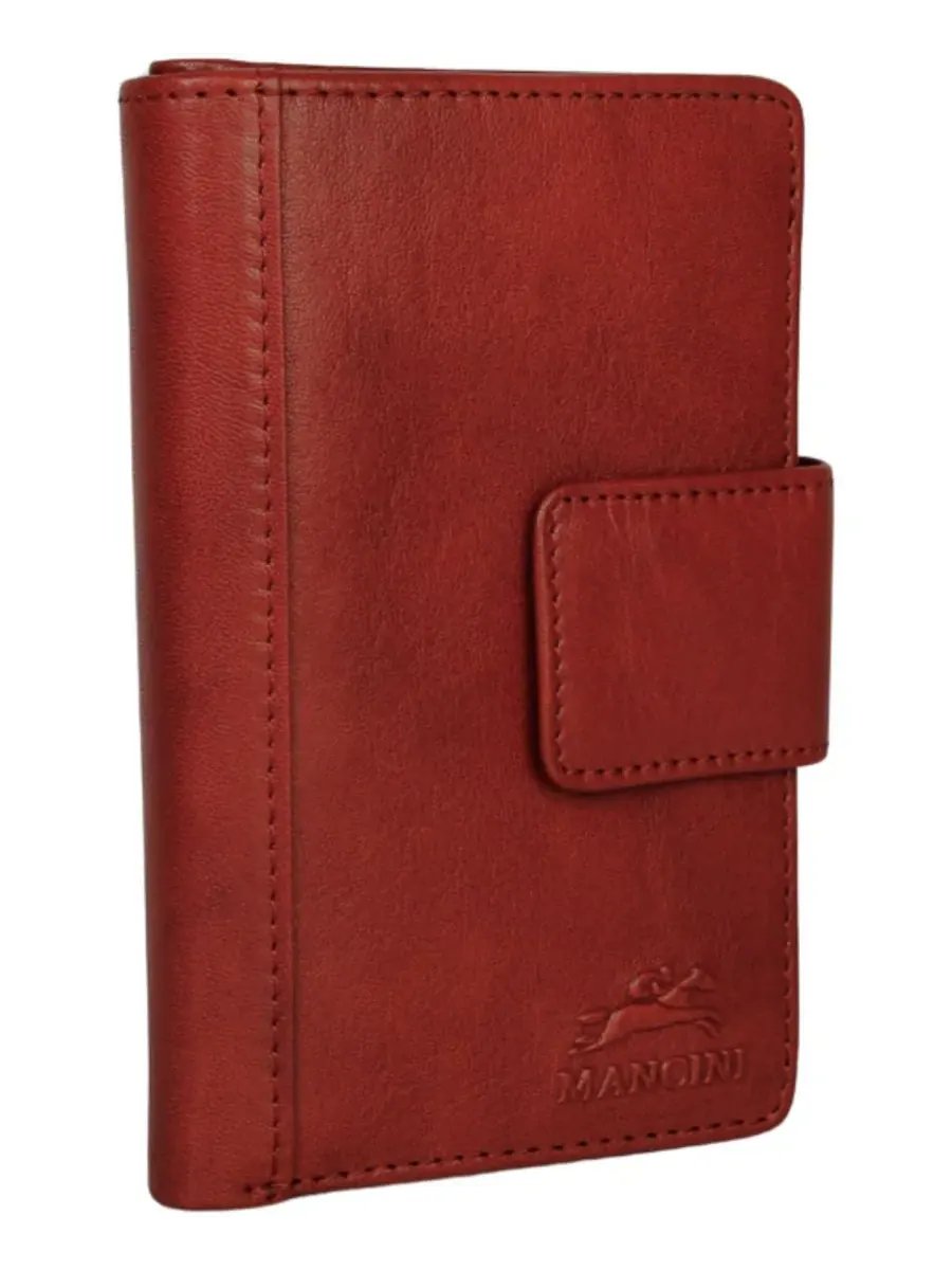 Кошелек Pelle D'oro RFID Secure Snap Trifold Wallet Mancini — изображение 3 из 6, верблюжий