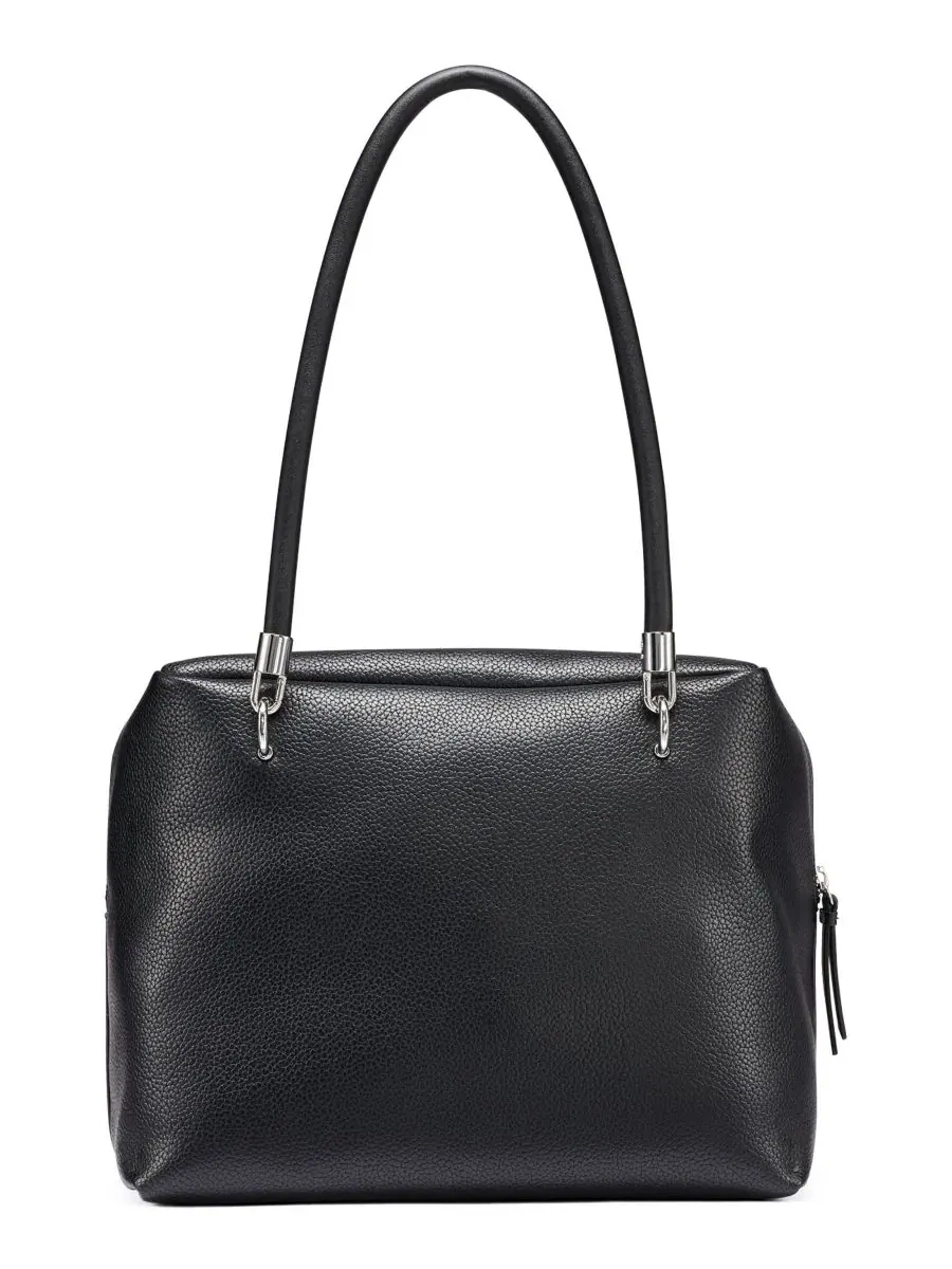 Сумка-кроссбоди Calvin Klein Waverly Zip-Top Extra-Large — изображение 3 из 8, черный/серебристый