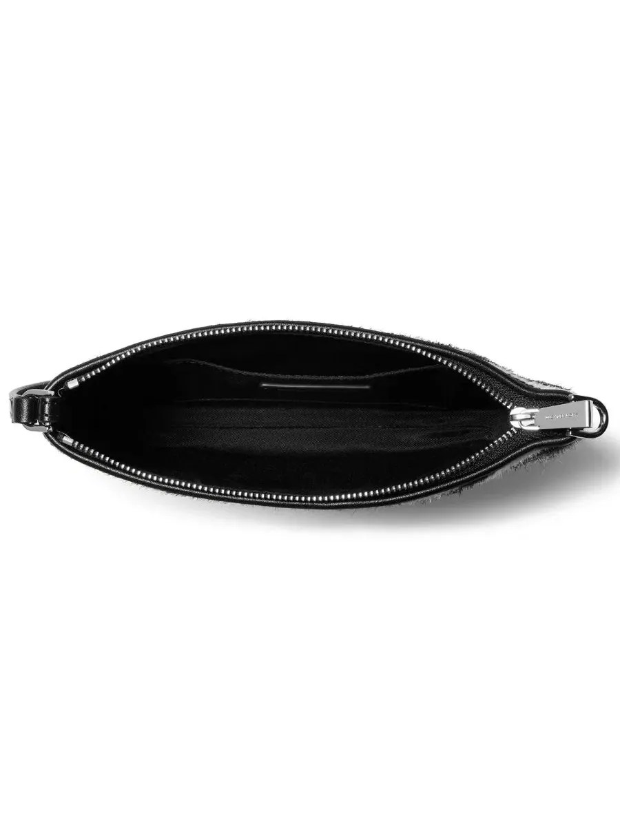 Сумка женская средняя клатч 100% кожа Michael Kors Jet Set Top-Zip Convertible — изображение 3 из 5, черный мульти