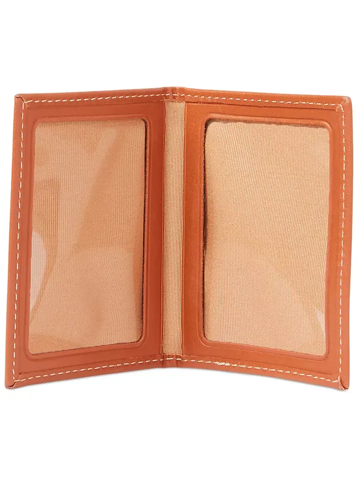 Мужской бумажник из гладкой кожи Passcase Polo Ralph Lauren — изображение 2 из 4, коричневый