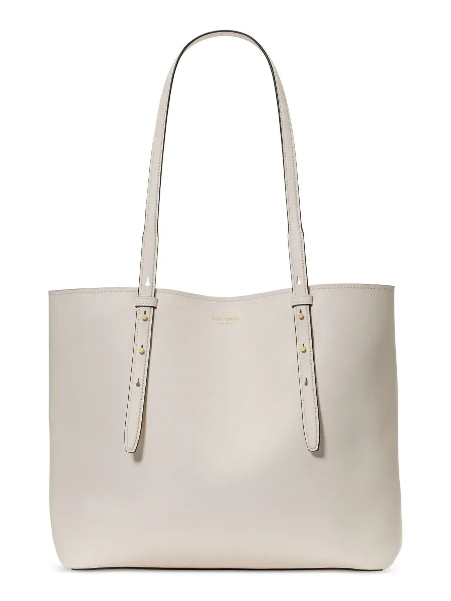 Большая кожаная сумка-тоут Do it all Kate Spade New York — изображение 1 из 5, бежевый