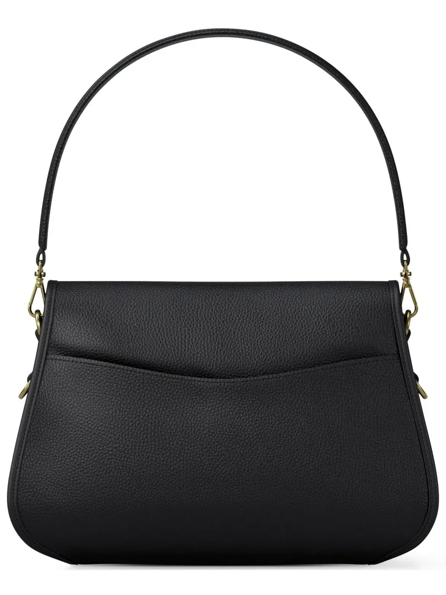 Сумка женская средняя кросс-боди корпус: 100% кожа Michael Kors Convertible Messenger — изображение 3 из 5, черный