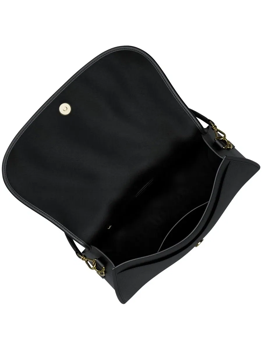Сумка женская средняя кросс-боди корпус: 100% кожа Michael Kors Convertible Messenger — изображение 5 из 5, черный