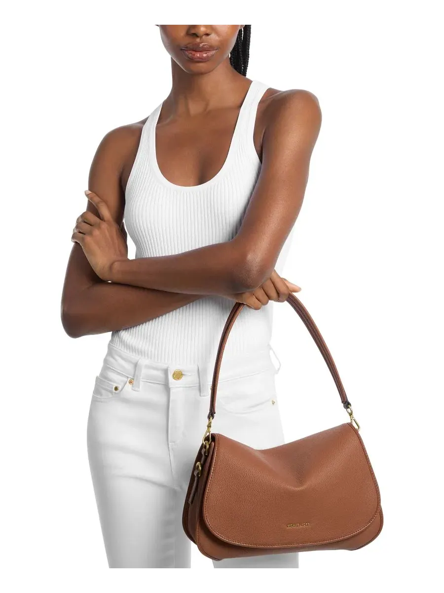 Сумка женская кросс-боди кожа (100%) Michael Kors — изображение 2 из 3, коричневый