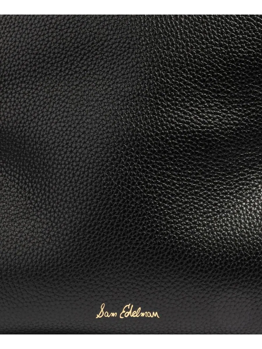 Сумка-сатчел Florence Medium Leather из натуральной кожи Sam Edelman — изображение 7 из 7, черный