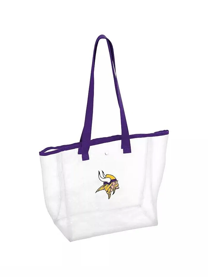 Женская прозрачная сумка-тоут Minnesota Vikings Stadium Logo Brands — прозрачный