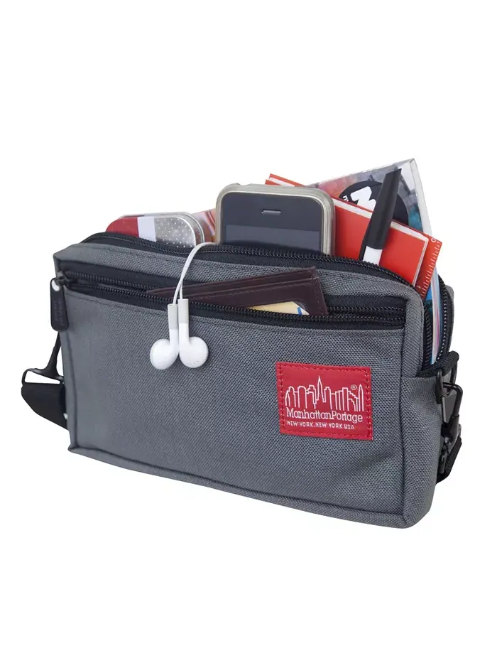 Сумка Jogger Manhattan Portage — изображение 4 из 11, серый