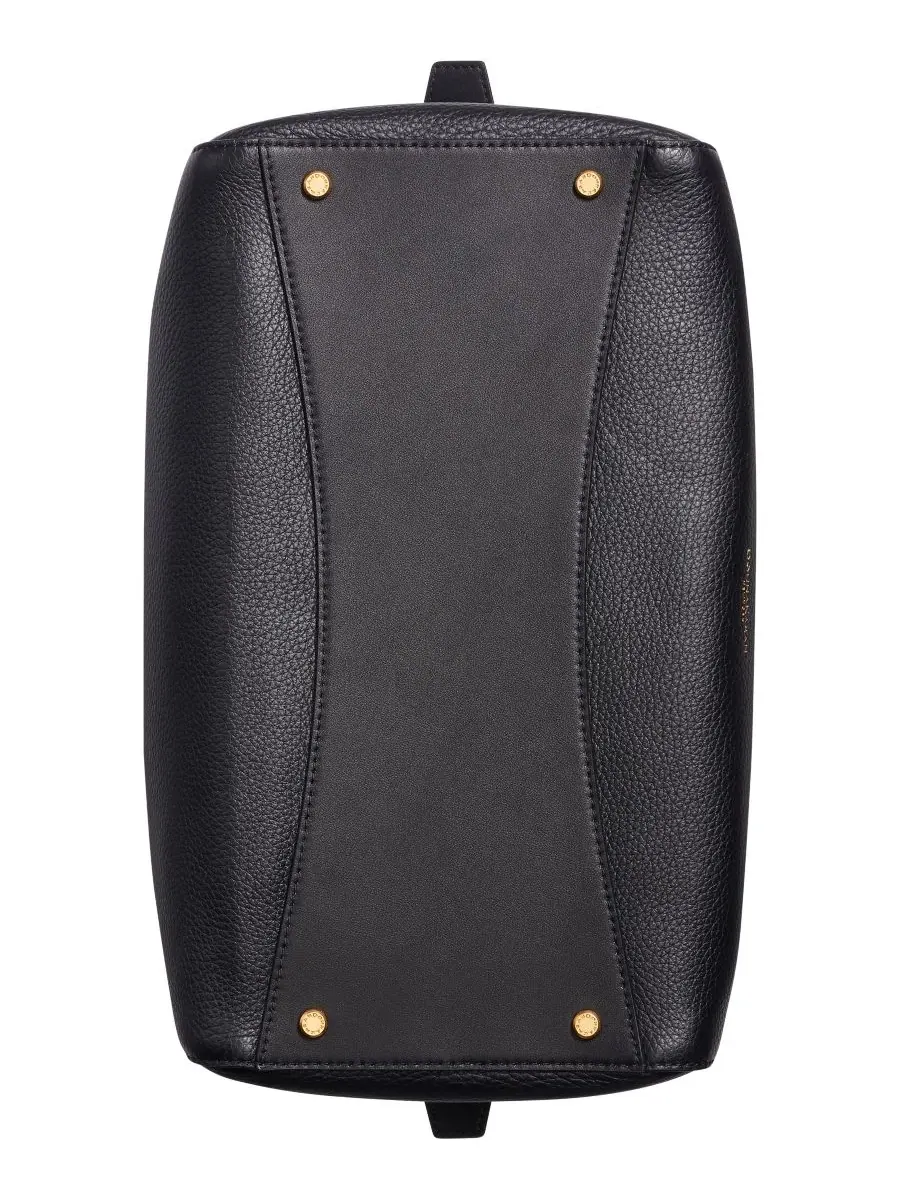 Сумка-мессенджер Chantilly Medium из кожи Donna Karan New York — изображение 3 из 5, черный/золотистый