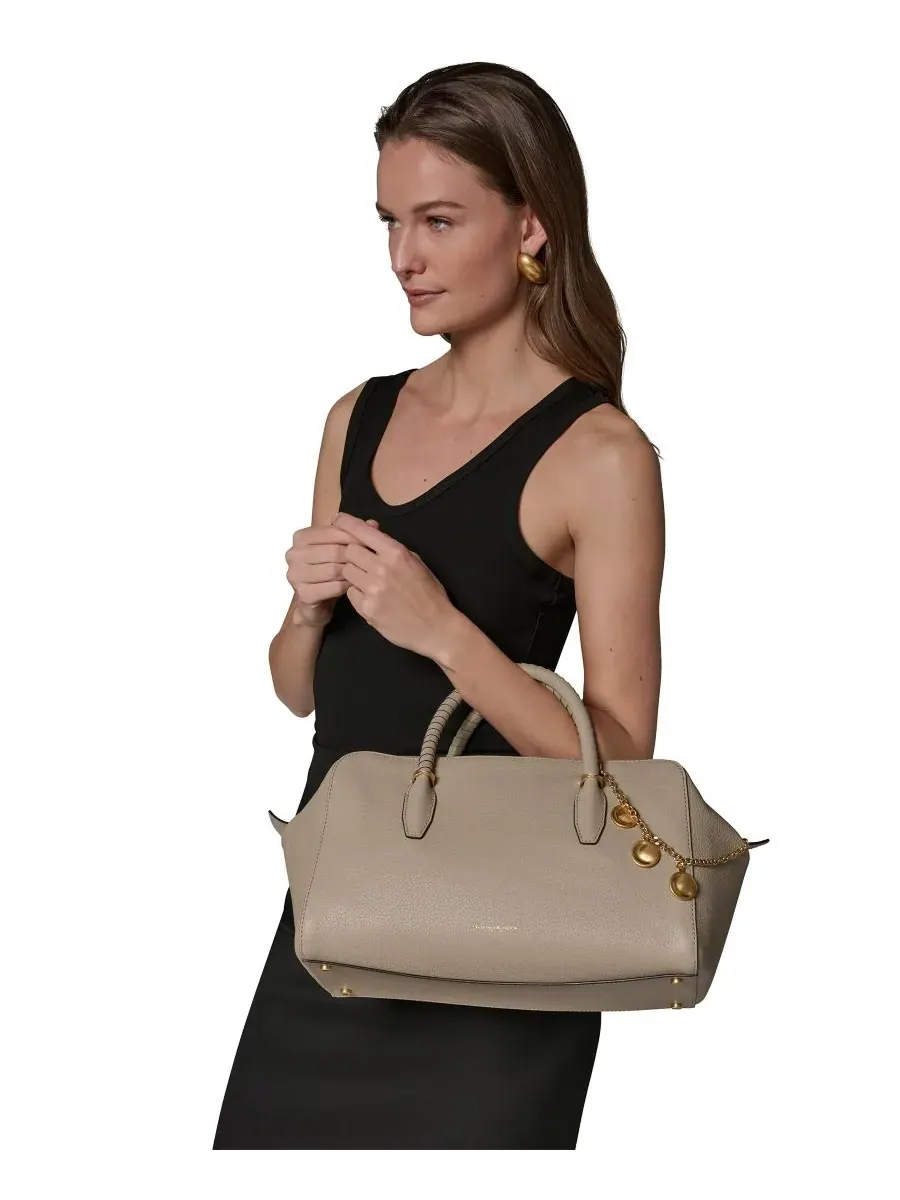 Сумка-мессенджер Chantilly Medium из кожи Donna Karan New York — изображение 5 из 5, многоцветный