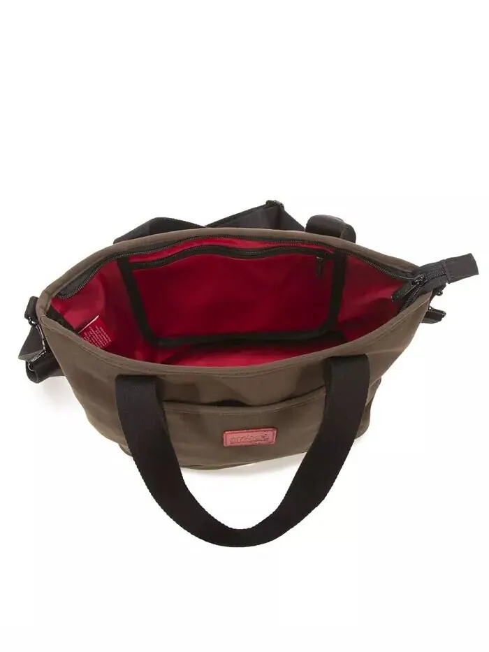 Маленькая сумка Ergo из вощеного нейлона Manhattan Portage — изображение 2 из 6, черный