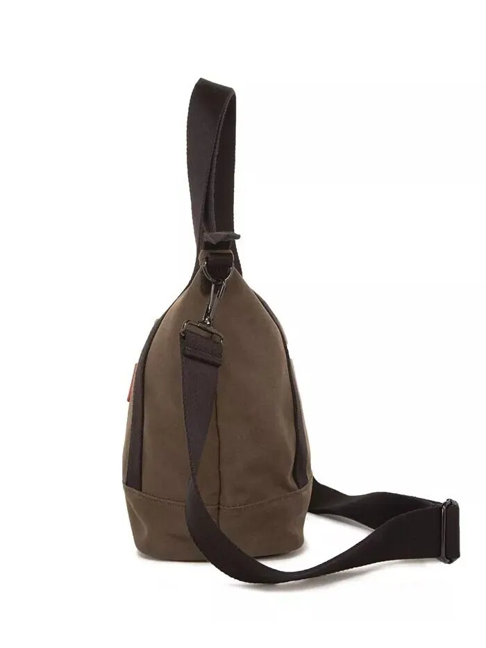 Маленькая сумка Ergo из вощеного нейлона Manhattan Portage — изображение 3 из 6, черный