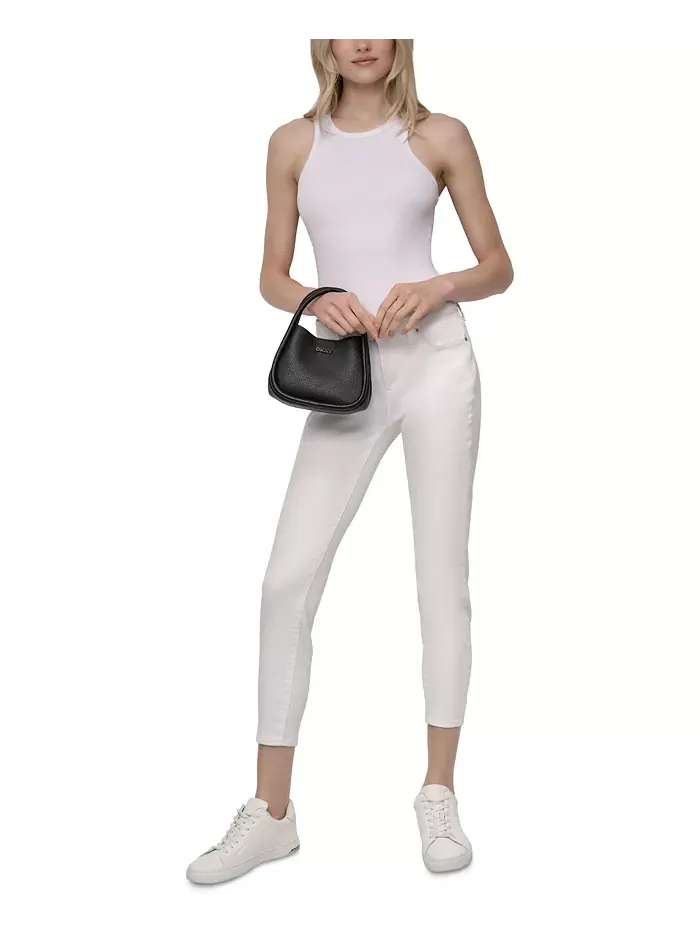 Мини-сумка кроссбоди Capri Hobo DKNY — изображение 2 из 3, капучино