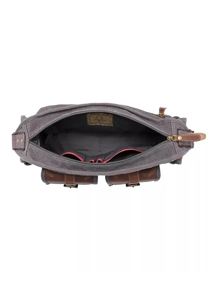 Почтовая сумка Turtle Ridge Canvas TSD BRAND — изображение 12 из 27, верблюжий