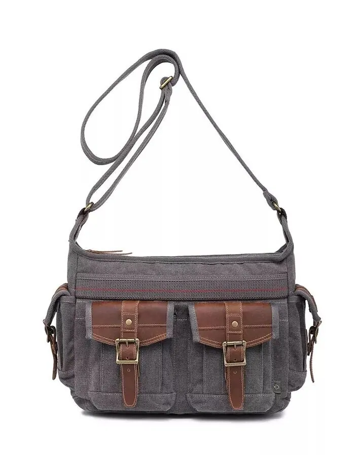 Почтовая сумка Turtle Ridge Canvas TSD BRAND — изображение 13 из 27, верблюжий