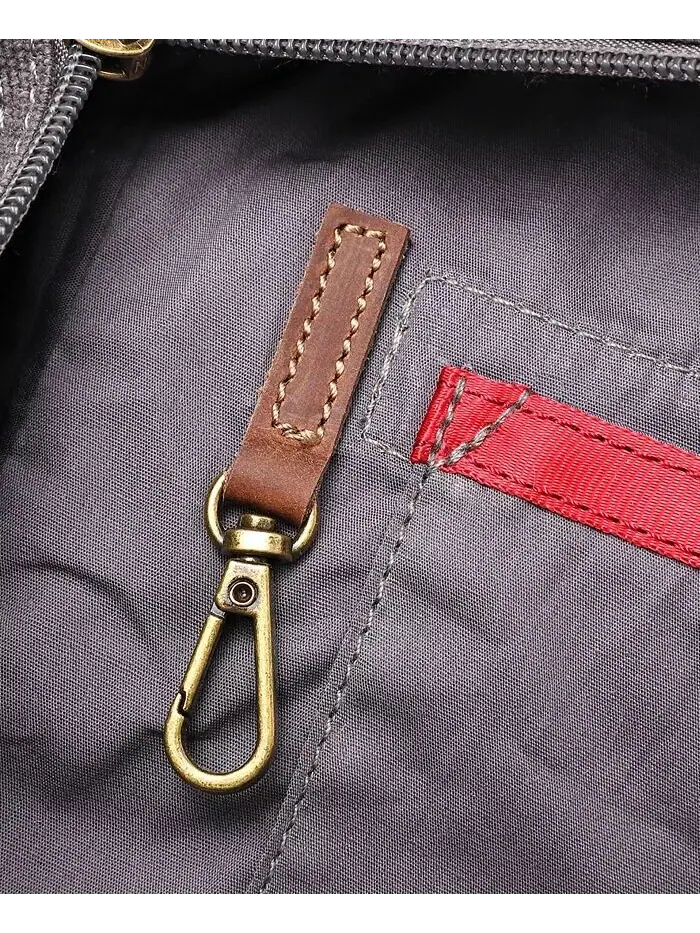 Почтовая сумка Turtle Ridge Canvas TSD BRAND — изображение 20 из 26, оливковый