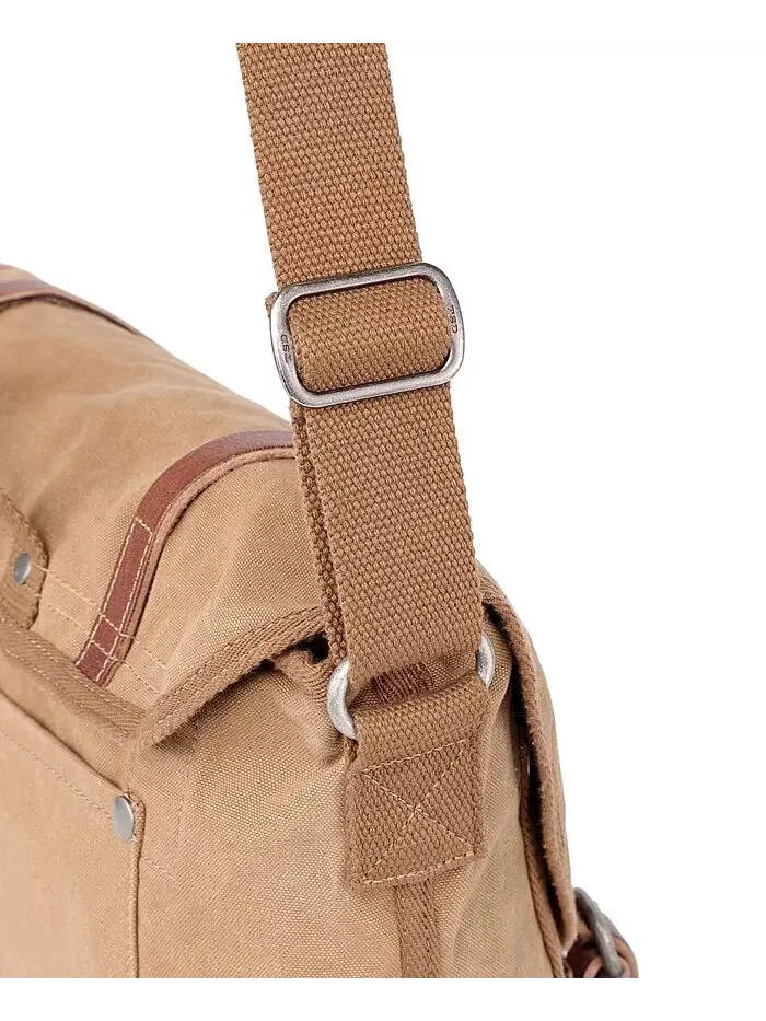 Сумка-мессенджер из лесного холста TSD BRAND — 12