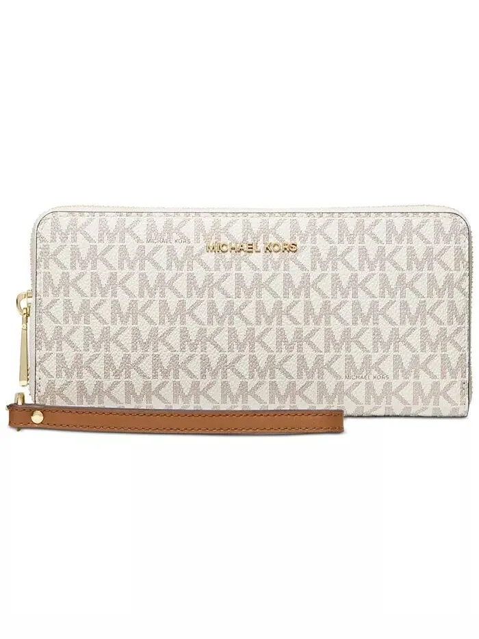 Логотип Jet Set Travel Continental Michael Kors — изображение 1 из 2, коричневый
