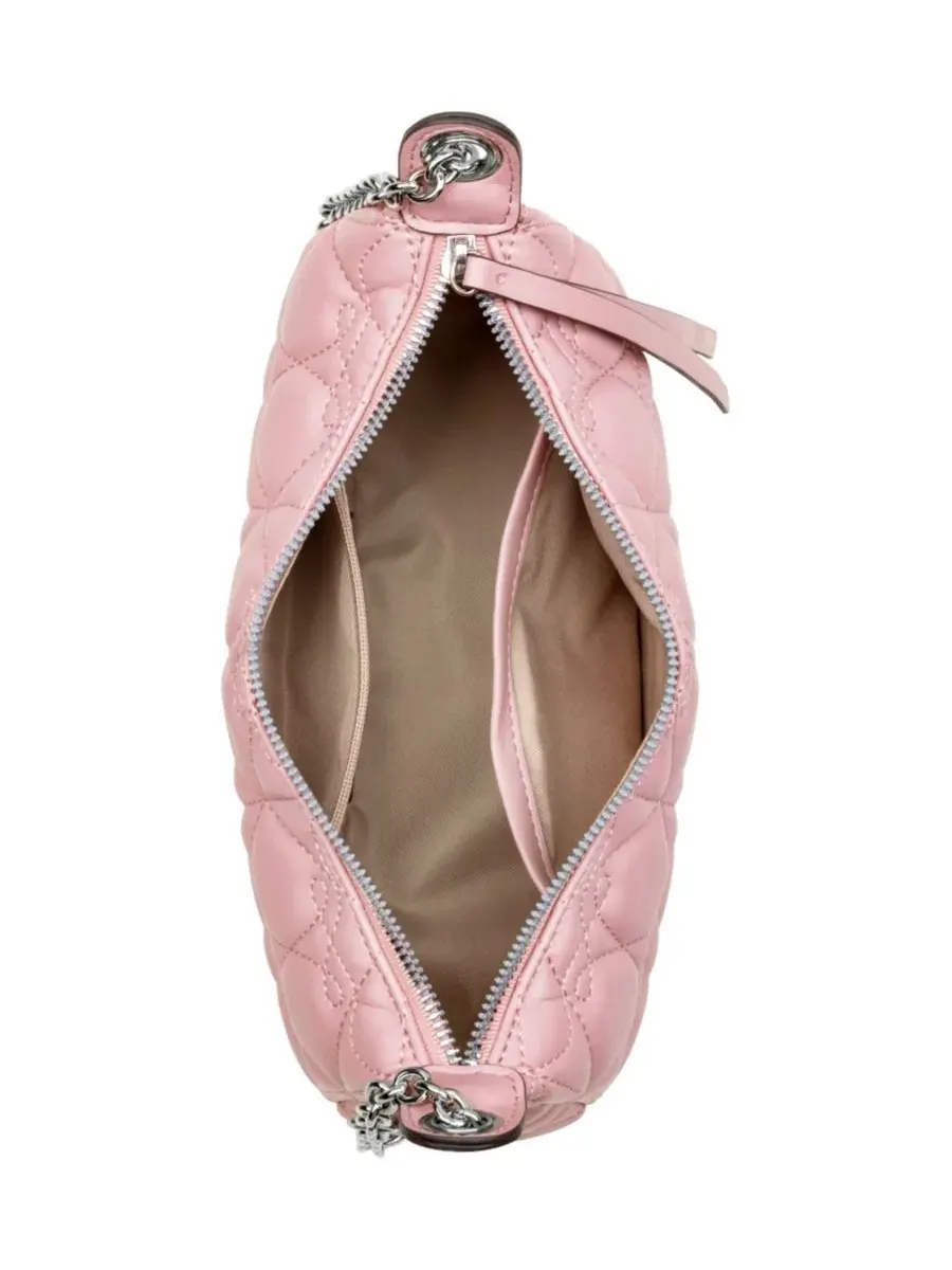 Маленькая сумка через плечо Kiersten Convertible Chain Nine West — изображение 4 из 5, розовый