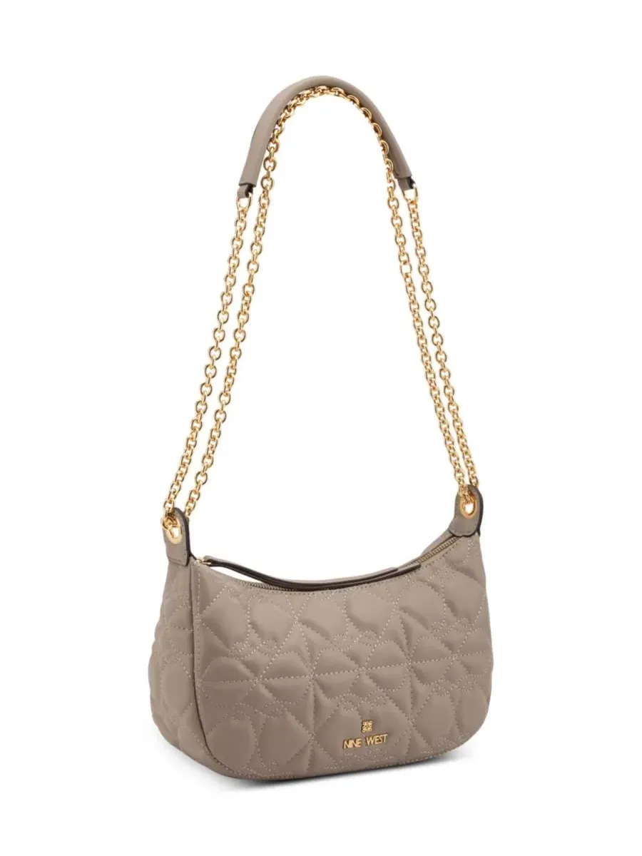 Маленькая сумка через плечо Kiersten Convertible Chain Nine West — изображение 3 из 6, белый