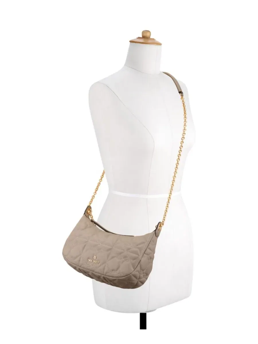 Маленькая сумка через плечо Kiersten Convertible Chain Nine West — изображение 5 из 6, белый