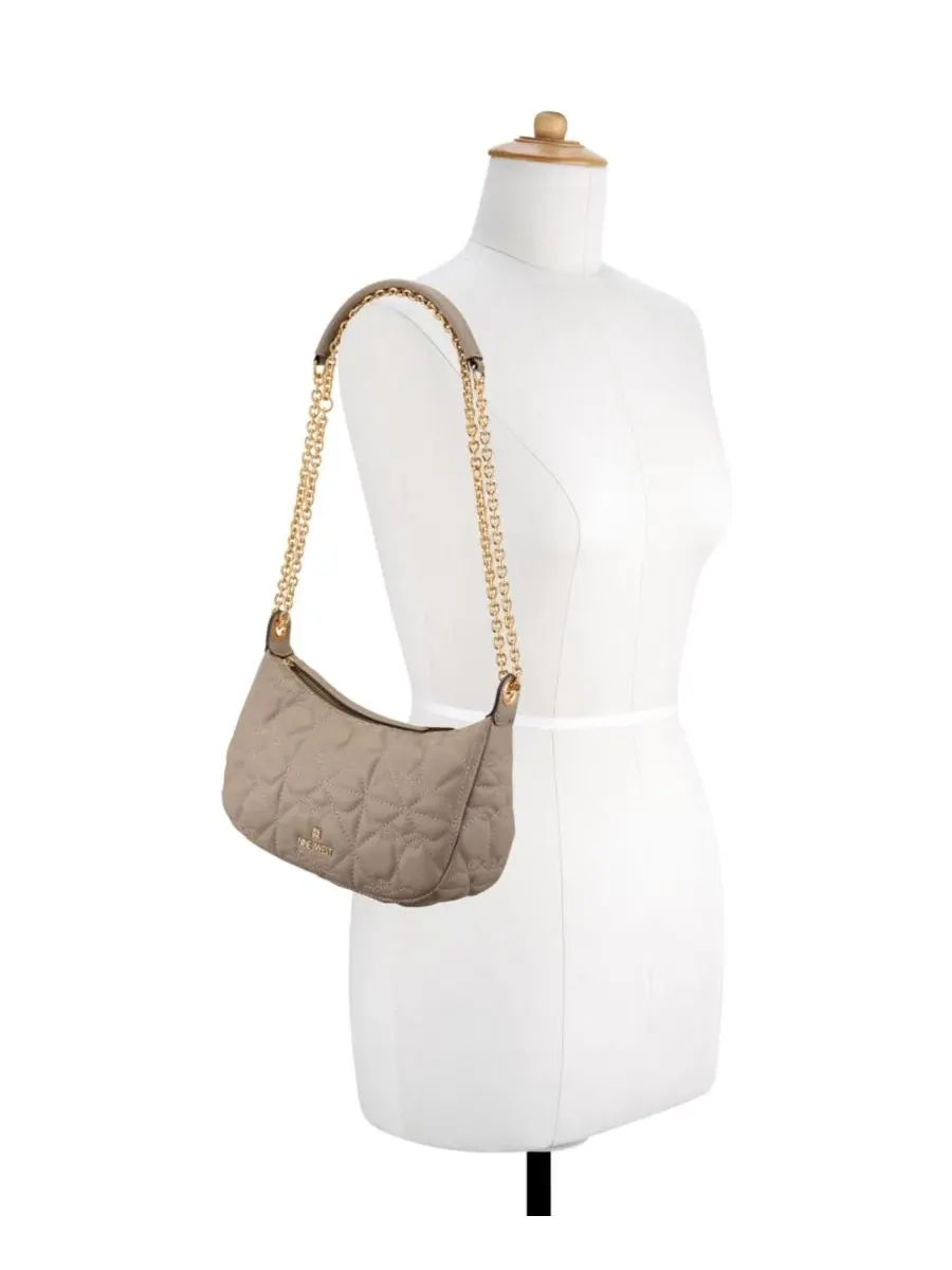Маленькая сумка через плечо Kiersten Convertible Chain Nine West — изображение 6 из 6, белый
