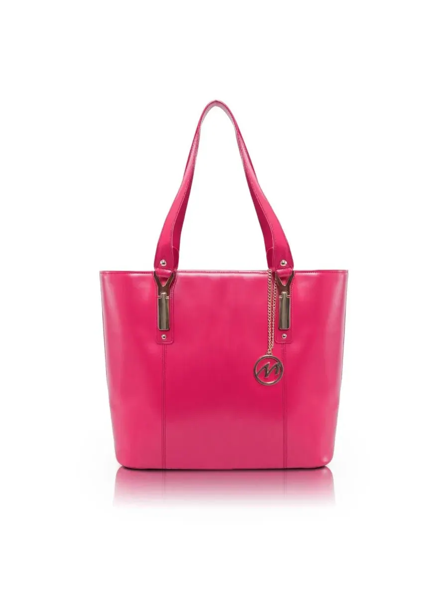 Сумка-тоут с карманом для планшета Savarna Ladies Tote with Tablet Pocket McKlein — изображение 7 из 9, темно-синий