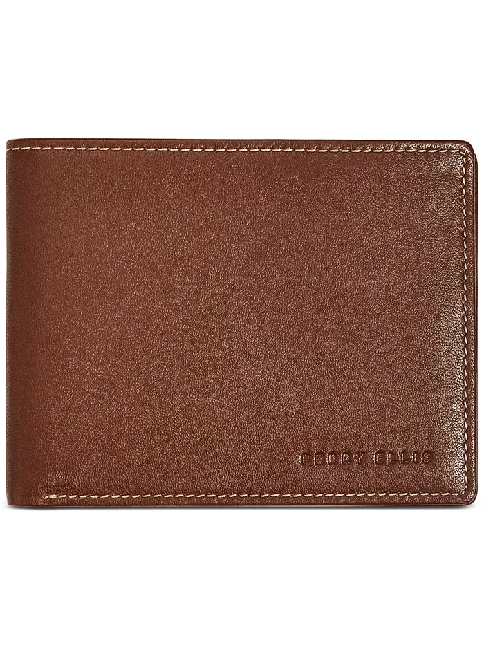 Кошелек из кожи Perry Ellis для мужчин Perry Ellis Portfolio