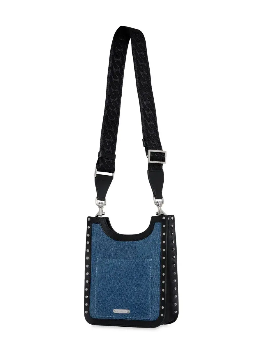 Мини-сумка через плечо Darren Denim Rebecca Minkoff — изображение 2 из 3, джинсовый синий