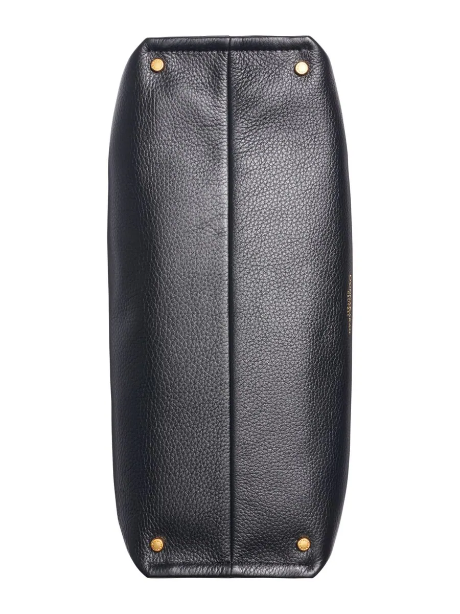 Большая кашемировая сумка-тоут Donna Karan New York — изображение 5 из 7, черный