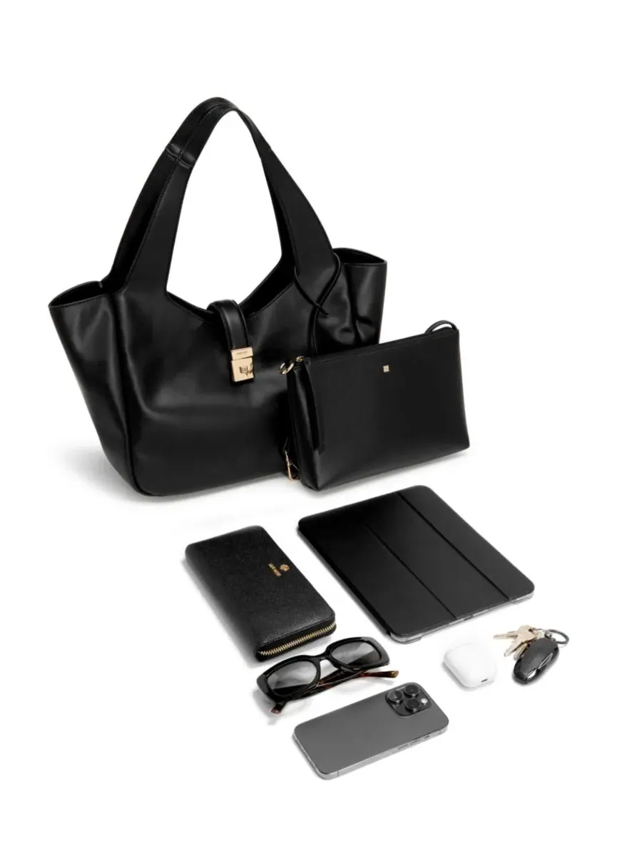 Сумка-шопер Monette 2 In 1 Extra-Large Tote Nine West — изображение 8 из 8, черный